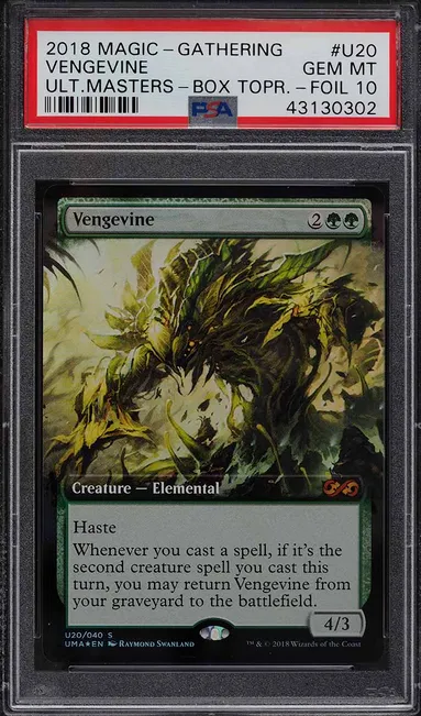 2018 Magic The Gathering MTG Ultimate Masters Box Topper Vengevi